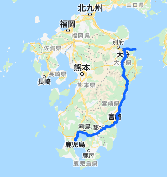 日本一周ルートe