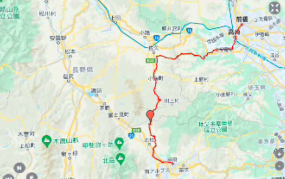 日本一周 山梨から群馬20220325-13
