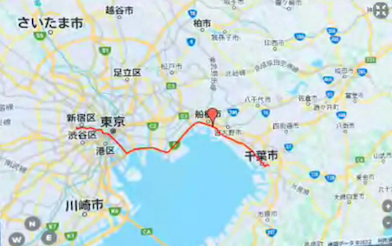 日本一周 東京から千葉20220307-17