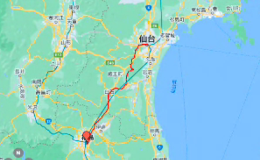 日本一周 福島から宮城20220415-1