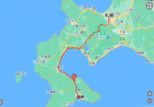 日本一周 函館FTから札幌20220429-12