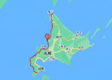 日本一周 宗谷岬からJR木古内駅20220525-11