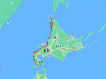 日本一周 宗谷岬からJR木古内駅20220522-16