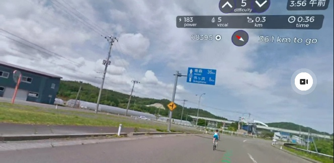 日本一周 JR奥津軽いまべつ駅から青森県庁20220624-2