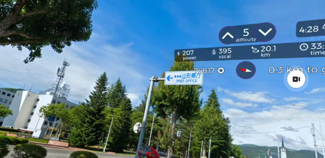 日本一周 秋田県庁から山形県庁20220713-6