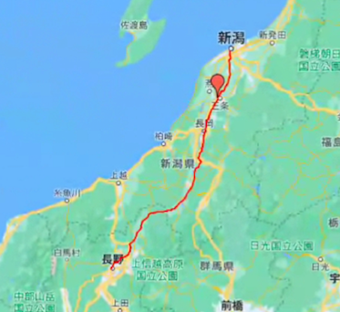 日本一周 新潟県庁から長野県庁 20220718-17