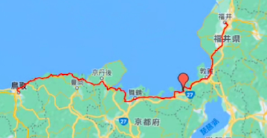 日本一周 富山県庁から鳥取県庁 20220829-15