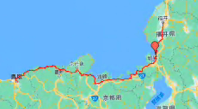 日本一周 富山県庁から鳥取県庁A 20220913-12